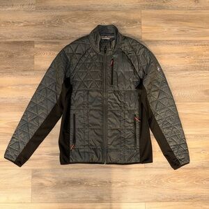 Smartwool Smartloft Men's Dark Gray and Black Quilted Performance Jacket